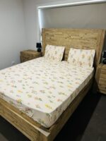 Cotton Fitted Bedsheet Set Design 1