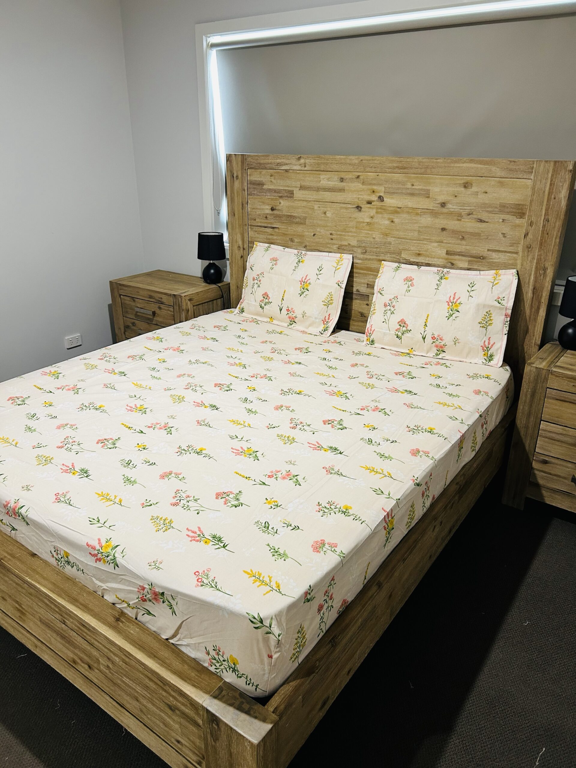 img_9696 Cotton Fitted Bedsheet Set Design 1 - Image 1