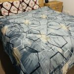 Graphite Fusion Quilt with Fitted Bedsheet Set