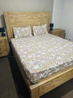 Cotton Fitted Bedsheet Set Design 8 - Image 2