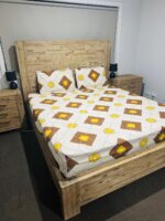 KING Cotton Fitted Bedsheet Set Design 3 - Image 2