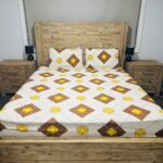 KING Cotton Fitted Bedsheet Set Design 3