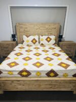 KING Cotton Fitted Bedsheet Set Design 3