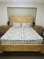 Cotton Fitted Bedsheet Set Design 10