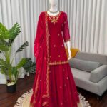 Premium 3pc Sharara Set