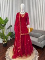 Premium 3pc Sharara Set