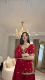 Premium 3pc Sharara Set - Image 11