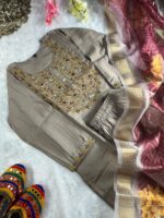 Designers Kurti Pent Dupatta Set - Image 4
