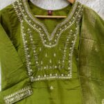 Diva Mehandi Green Suit