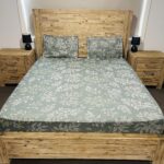 QUEEN Cotton Fitted Bedsheet Set Design 5