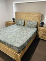 QUEEN Cotton Fitted Bedsheet Set Design 5 - Image 2