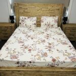Cotton Fitted Bedsheet Set Design 4
