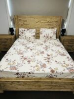 Cotton Fitted Bedsheet Set Design 4
