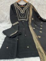 Diva Black Pant Suit - Image 3