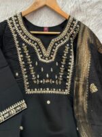 Diva Black Pant Suit - Image 2