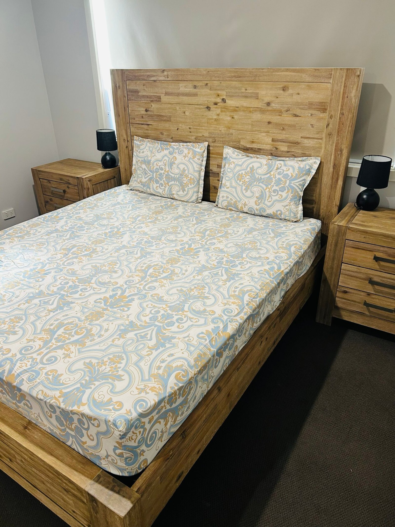 img_1168 Cotton Fitted Bedsheet Set Design #3 - Image 1