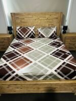 Cotton Fitted Bedsheet Set Design #2 - Image 2