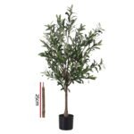 Artiss 155cm Artificial Olive Tree Faux Trees Indoor Decor Artificial Plants Lifelike Plant - Image 4