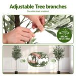 Artiss 155cm Artificial Olive Tree Faux Trees Indoor Decor Artificial Plants Lifelike Plant - Image 5