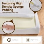Artiss Queen Bed Frame Boucle Fabric Vacuum Compressed Beds Removable Washable Cover No-Assembly - Image 8