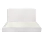 Artiss Queen Bed Frame Boucle Fabric Vacuum Compressed Beds Washable Cover No-Assembly - Image 3