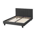 Artiss Bed Frame Double Size Charcoal NEO - Image 4