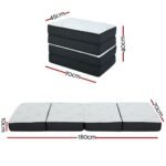 Giselle Bedding Foldable Mattress Folding Foam Sofa Bed Mat Bamboo - Image 2