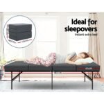 Giselle Bedding Foldable Mattress Folding Foam Single Grey - Image 2