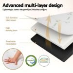 Giselle Foldable Mattress Folding Foam Mattresses Bamboo Queen - Image 4