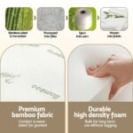 Giselle Foldable Mattress Folding Foam Mattresses Bamboo Queen - Image 5