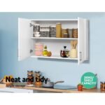 Artiss Bathroom Storage Cabinets 900mm Wall Mounted Medicine Cabinet Cupboard - Image 6