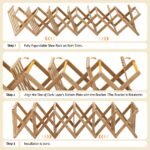 Artiss 7 Tier Bamboo Foldable Shoe Rack Organizer Entryway - Image 8