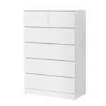 Artiss 6 Chest of Drawers - PEPE White - Image 6