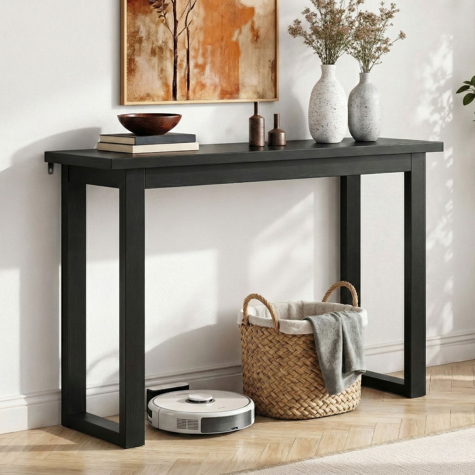 FUR-Y-CST-01-BK-00 Artiss Console Table 110CM Black - Image 1