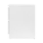 Artiss Bedside Table 2 Drawers - PEPE White - Image 3