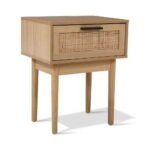 Artiss Bedside Tables Side Table Rattan Drawers Nightstand - Image 7