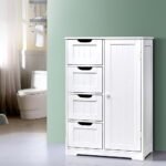 Artiss Bathroom Cabinet Storage Drawers White - Image 8