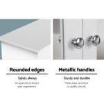 Artiss Bathroom Mirror Cabinet Storage Cupboard - Image 5