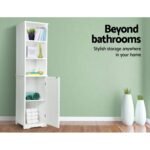 Artiss Bathroom Cabinet Storage 160cm White - Image 3