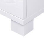 Artiss Buffet Sideboard High Gloss - White - Image 11