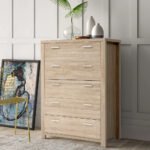 Artiss 5 Chest of Drawers - MAXI Pine