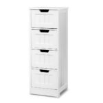 Artiss 4 Chest of Drawers - LEESA White - Image 3