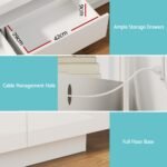 Artiss TV Unit Entertainment Unit Storage Drawer RGB LED 180cm White - Image 8