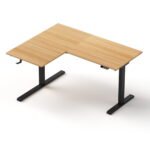 Artiss L-Shape Electric Standing Desk Sit Stand Up Height Adjustable Motorised