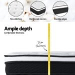 Giselle Bedding 21cm Mattress Euro Top Double - Image 4