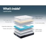 Giselle Bedding 21cm Mattress Euro Top Queen - Image 6