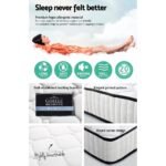 Giselle Bedding 21cm Mattress Tight Top Queen - Image 6