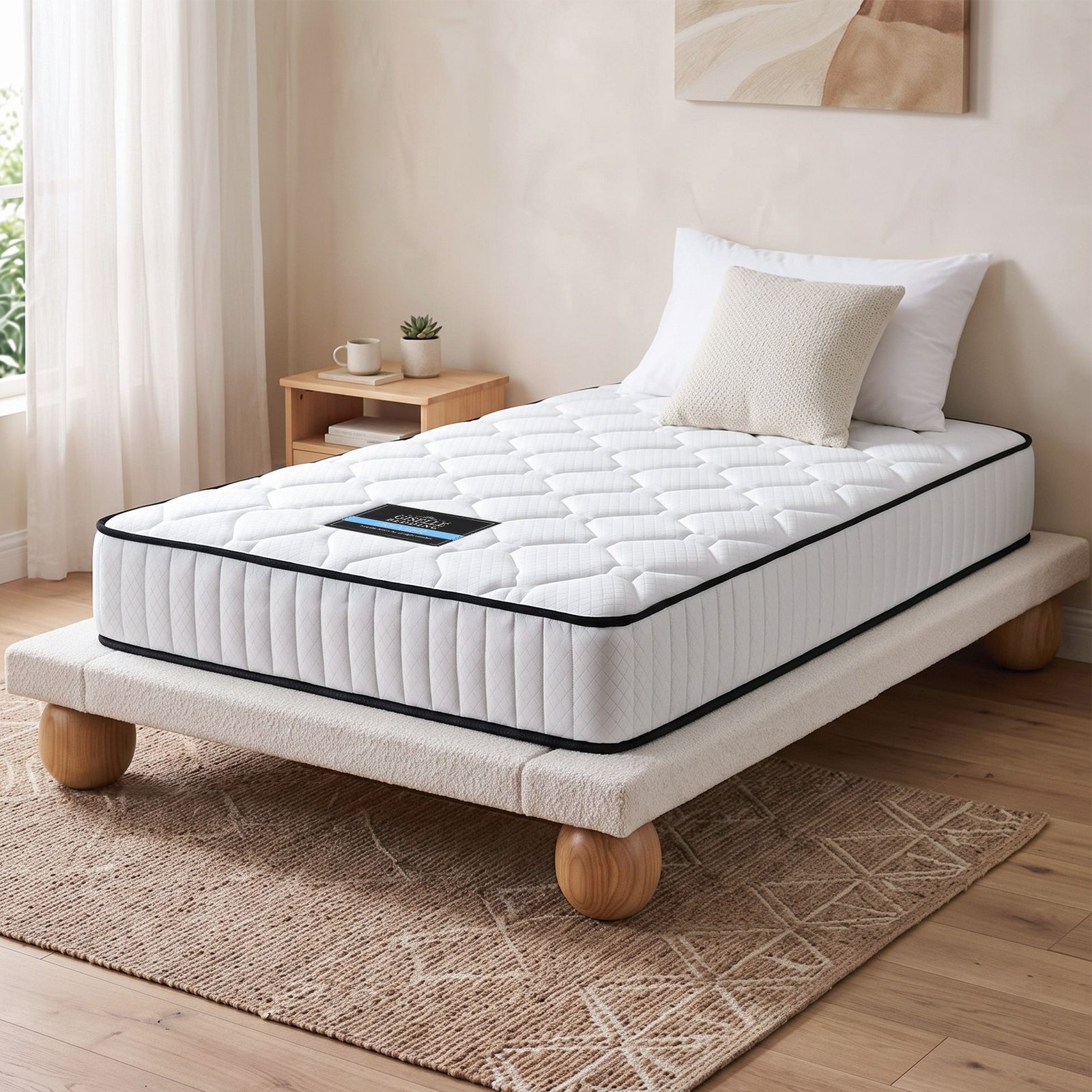 MATTRESS-21-S-00 Giselle Bedding 21cm Mattress Tight Top Single - Image 1