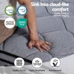 Giselle Bedding 34cm King Mattress Hybrid, Pocket Spring Bed Mattress - Image 6