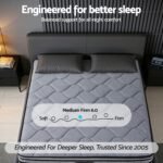 Giselle Bedding 34cm Queen Mattress Hybrid, Pocket Spring Bed Mattress - Image 4